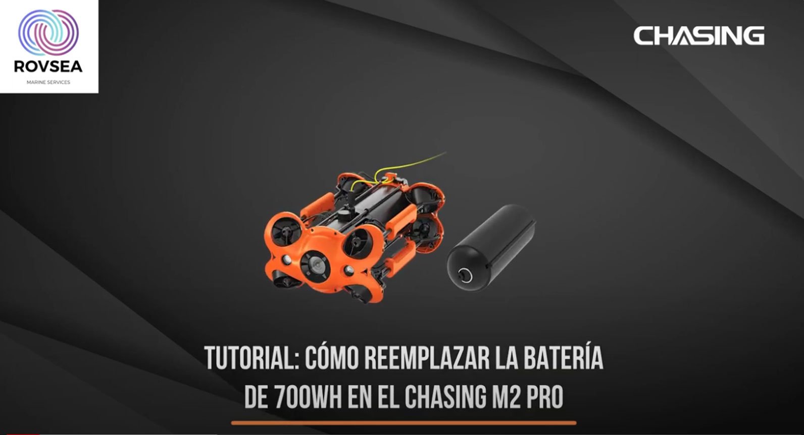 Cómo reemplazar la bateria de 700Wh en el Chasing M2 PRO