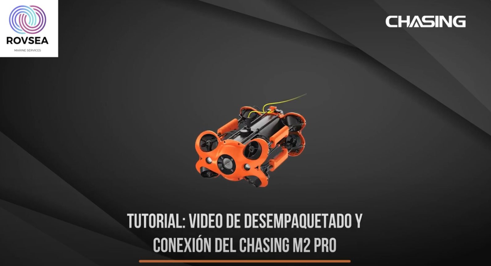 Video de desempaquetado y conexión del Chasing M2 PRO